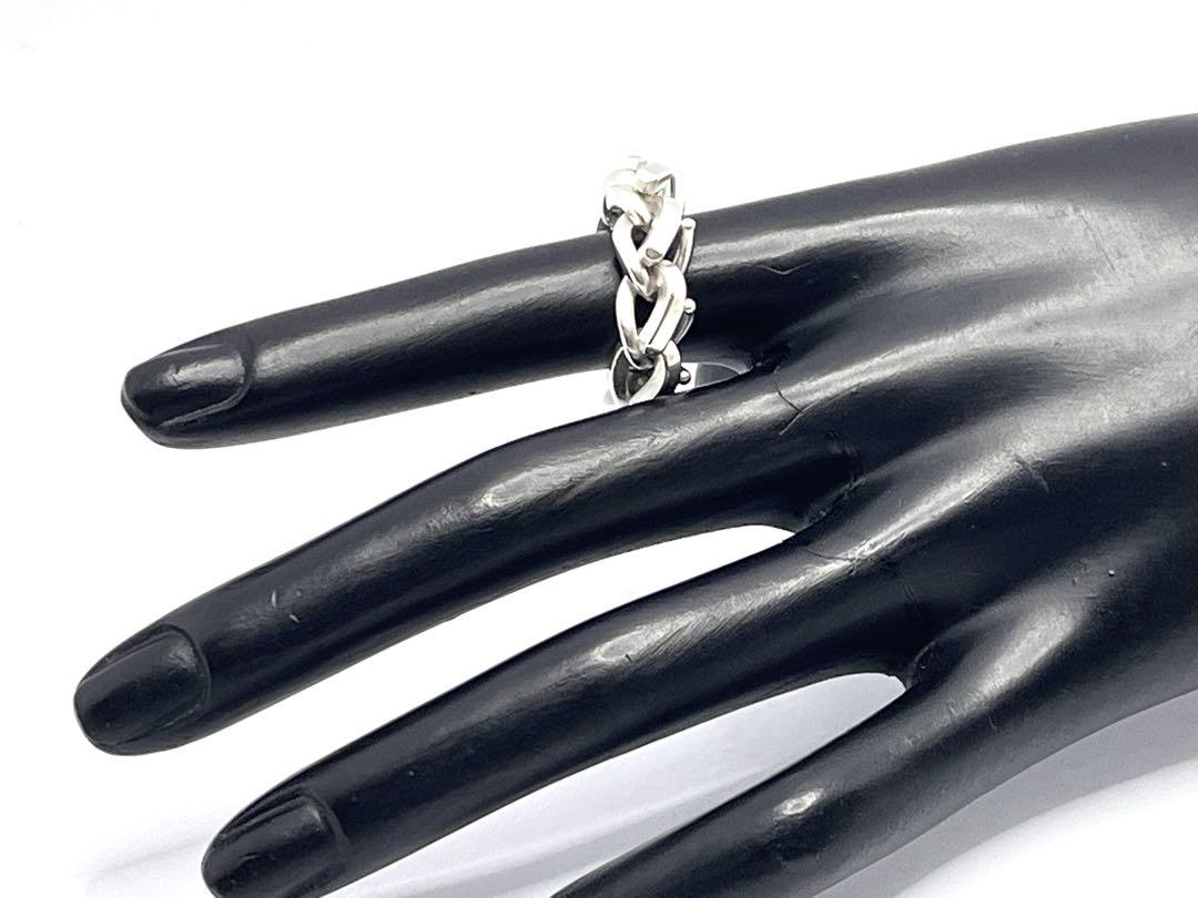 c679 美品　ティファニー　フォージ　リンク　リング　シルバー925 約12号