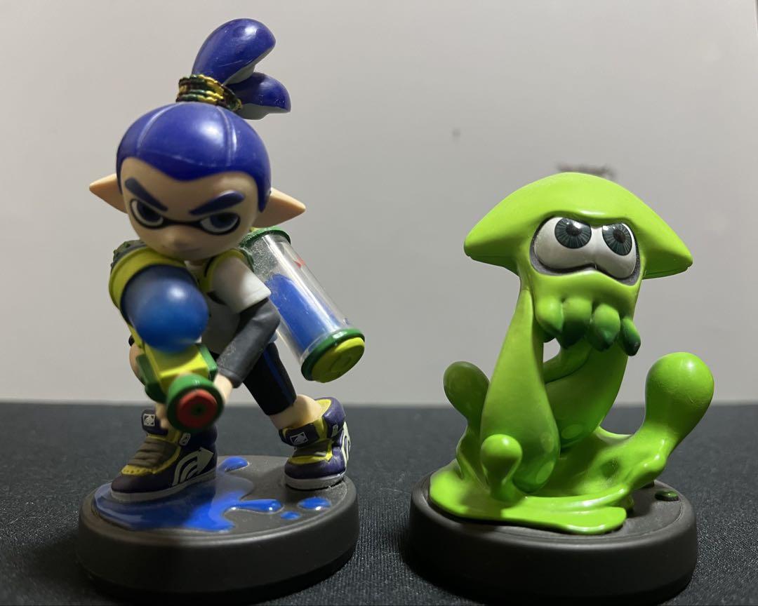 amiibo インクリング緑　ヒメ　タコボーイ　オクトリング amiibo インクリング緑 ヒメ タコボーイ オクトリング