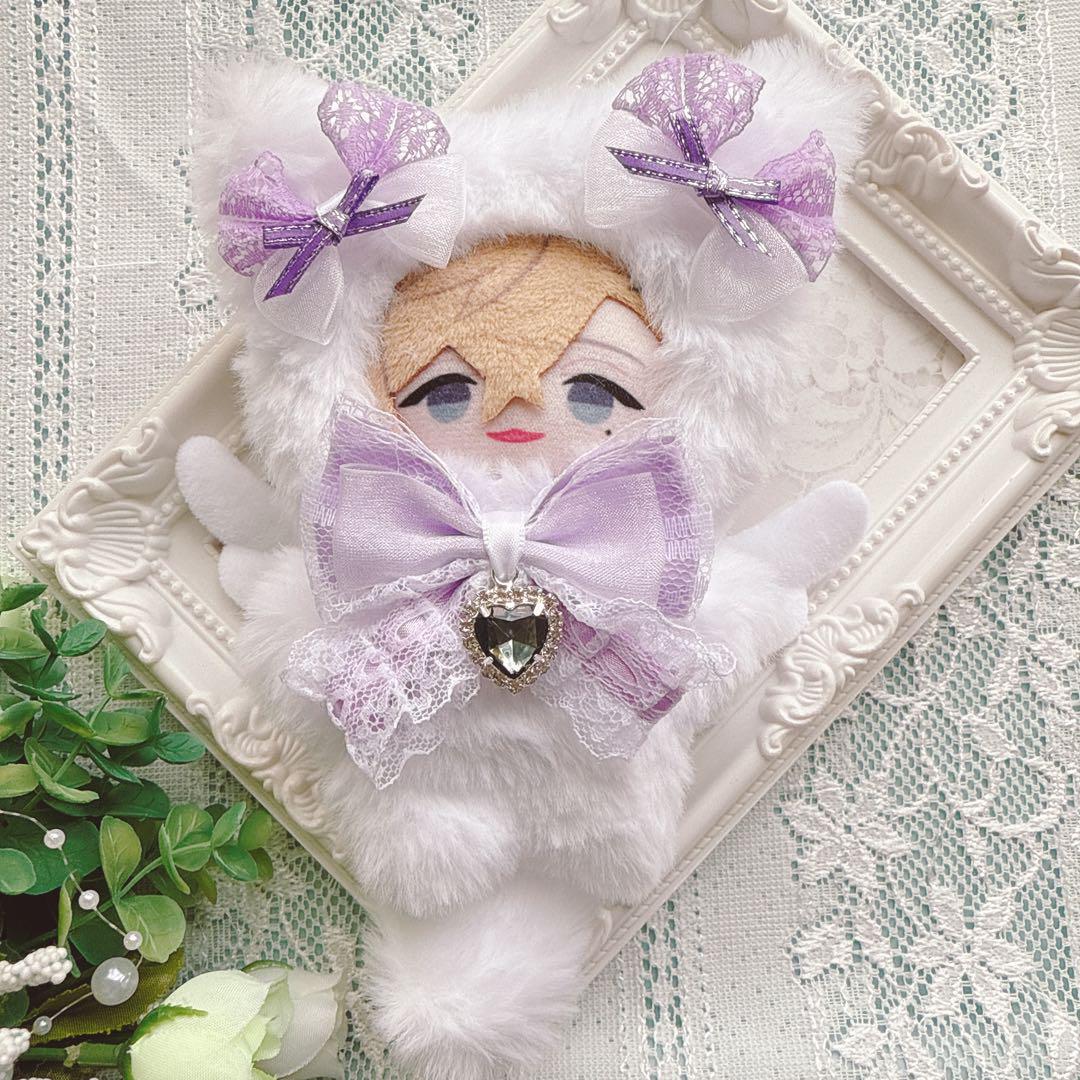 ゆら ぬい服 10cm 着ぐるみ ねこ (371-372)