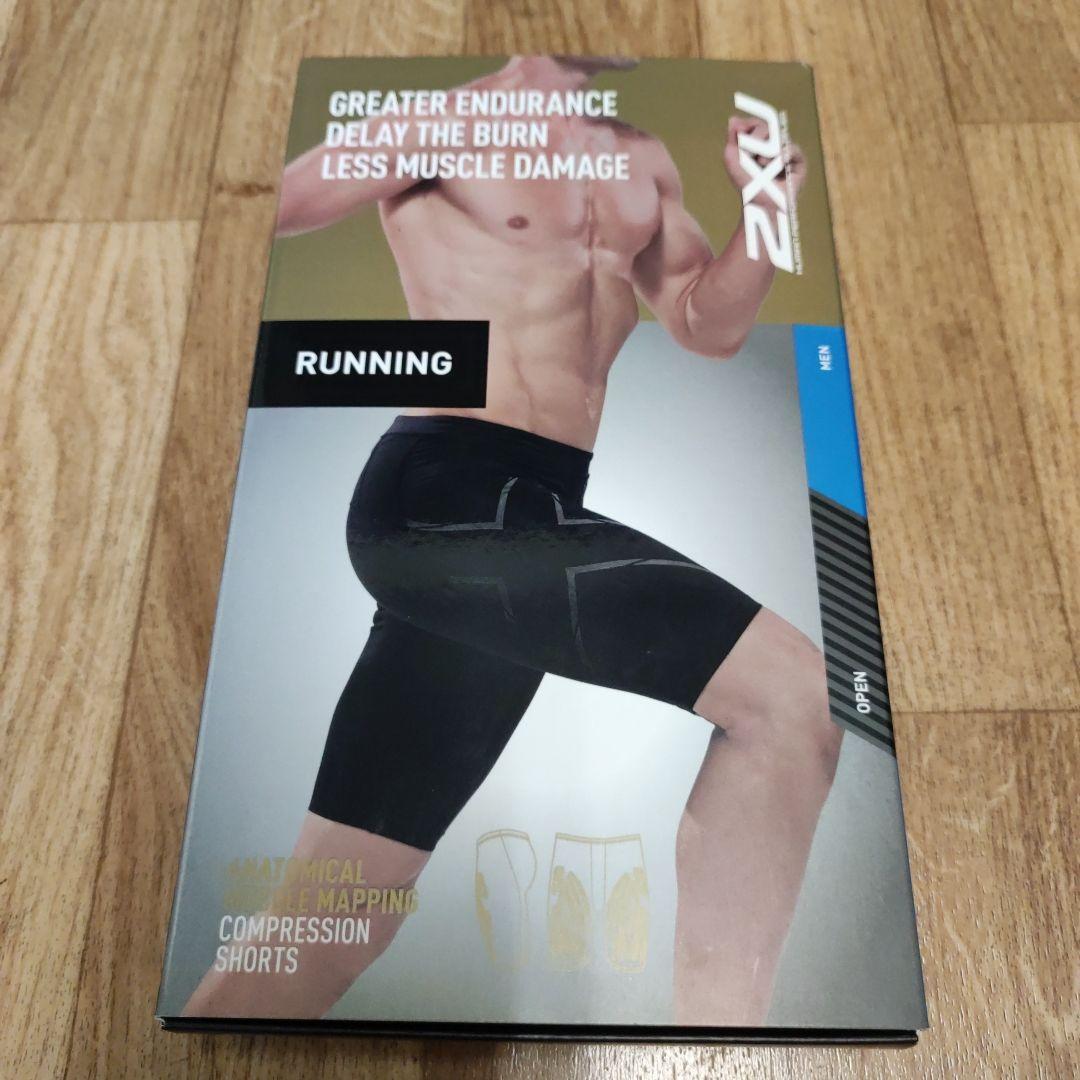 2XU MA4413B Sサイズ コンプレッションショーツ ブラック/ネイビー