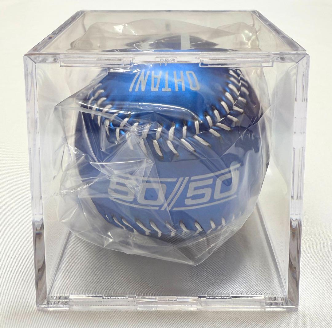 大谷翔平 プリントサイン入り記念ボール 50/50 破格値下げ】 記念ボール 50/50 大谷翔平 サイン入り