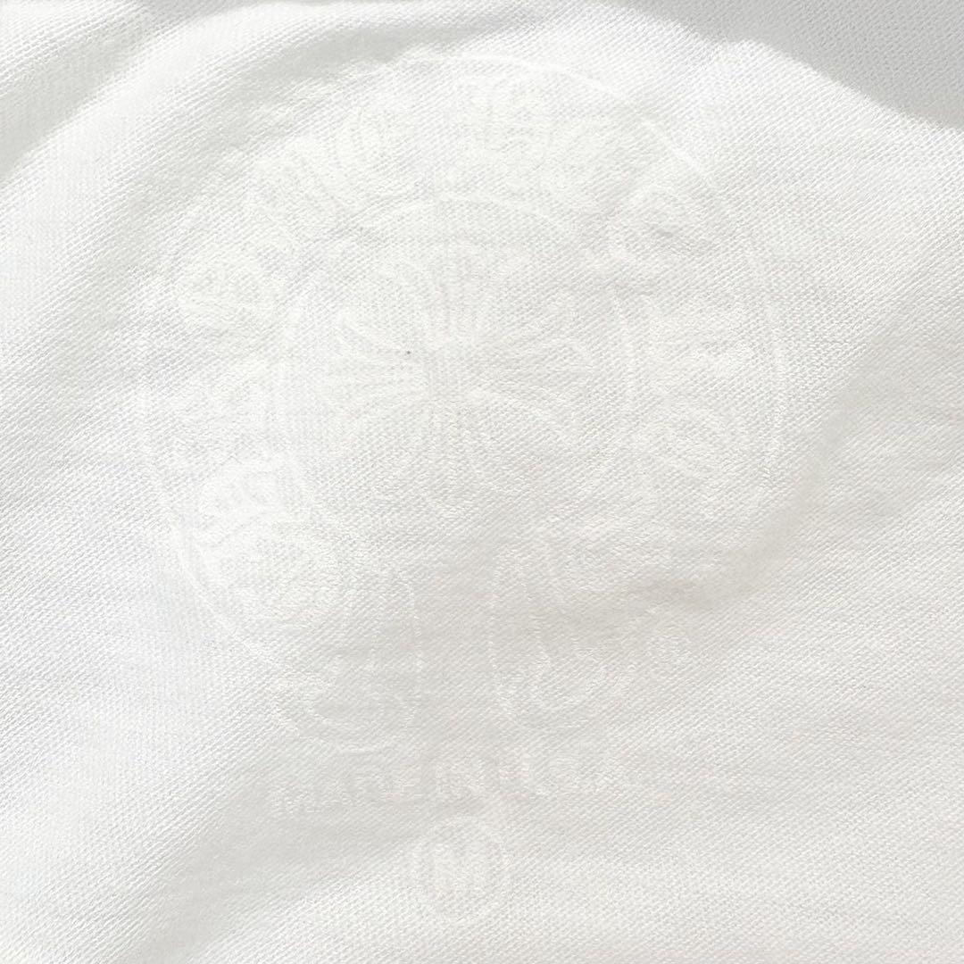 CHROME HEARTS Tシャツ 東京 スクロールロゴ ホワイト M