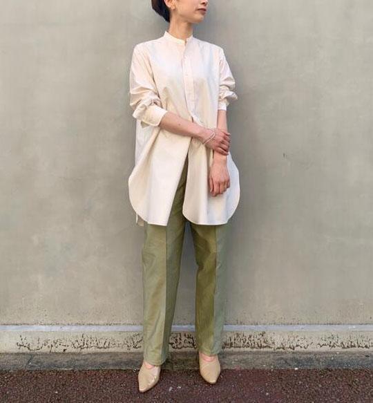 美品 トゥモローランド バッカ 2,5万 上品ロングシャツ ブラウス