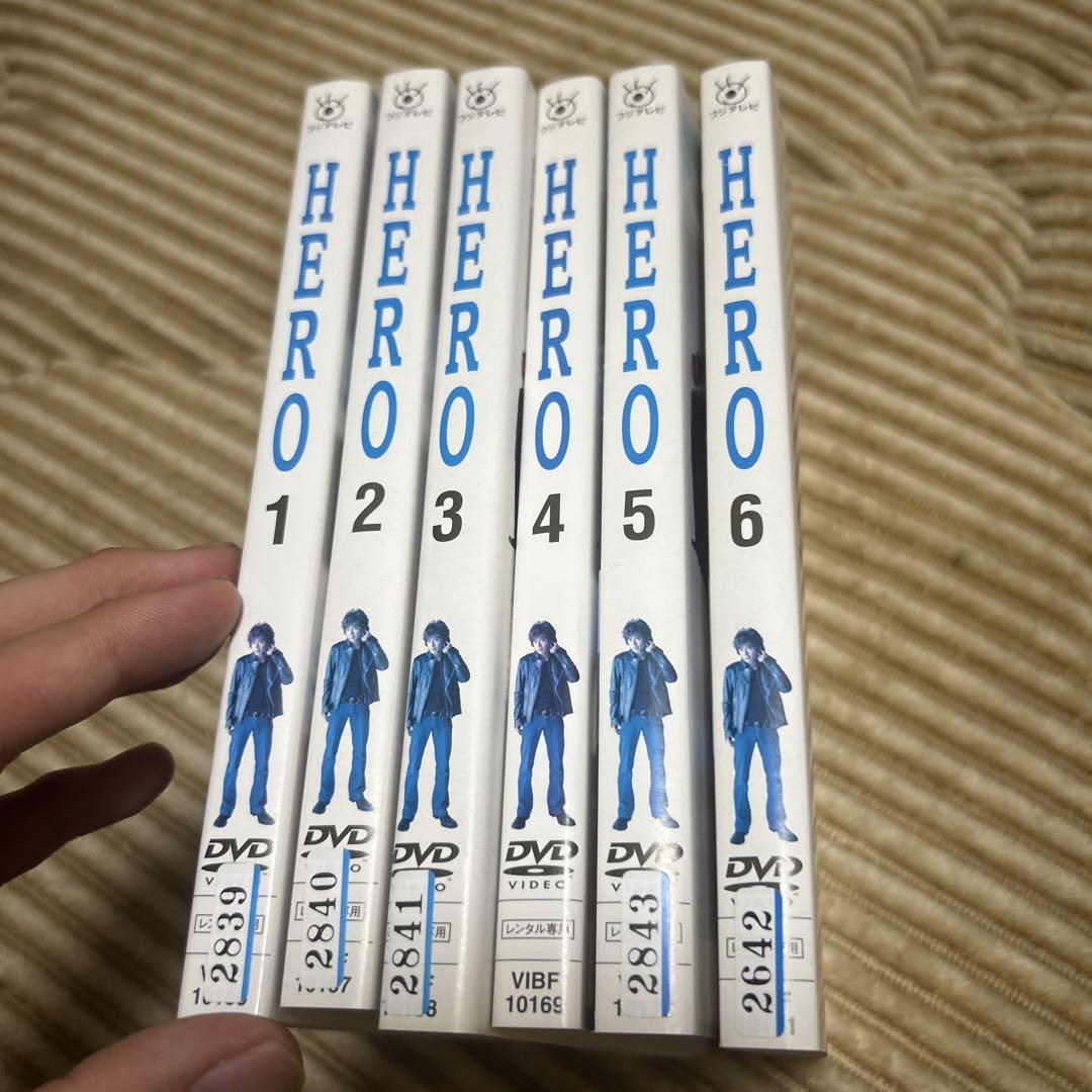 DVD 邦画ドラマ HERO 2014年版 全6巻 木村拓哉 松たか子 レンタル Amazon.co.jp: HERO 2014年版 [レンタル落ち] 全6巻セット