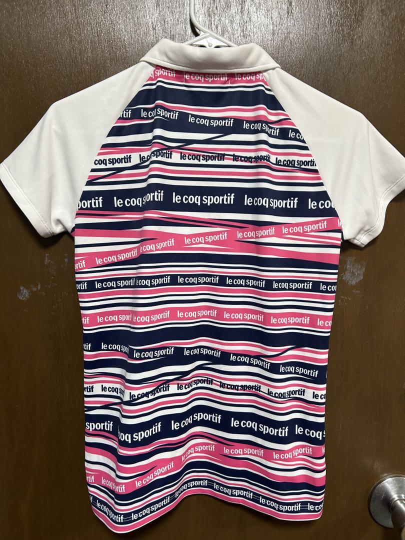 le coq sportif ストライプ ポロシャツ＆スカートセット le coq sportif ストライプ ポロシャツ＆スカートセット - メルカリ