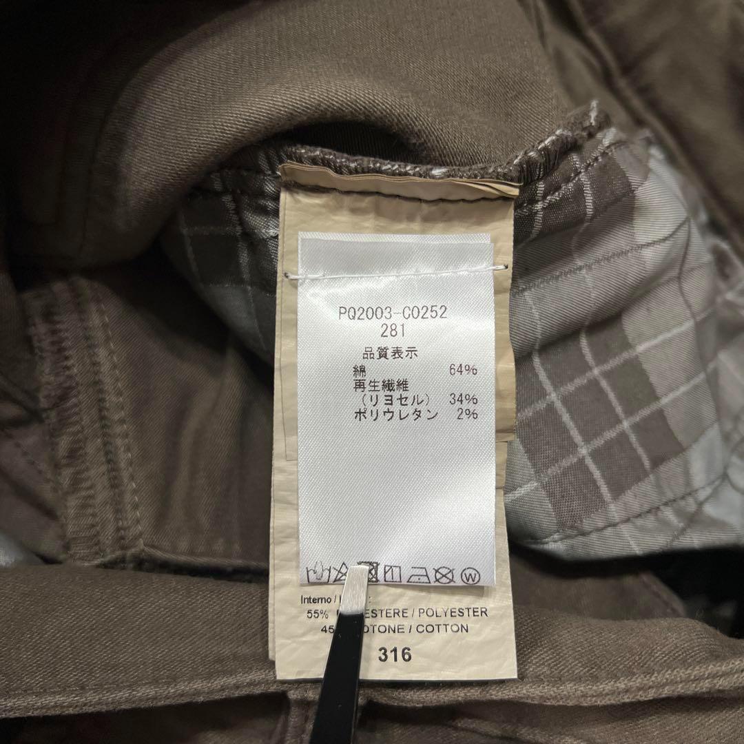 新品定価3.5万】SIVIGLIA コットンパンツ チェーン ブラウン 30