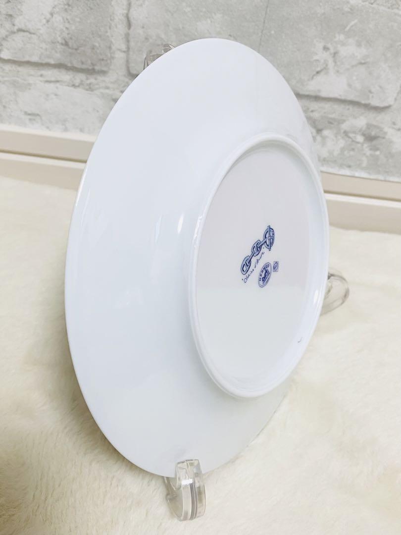 未使用品 エルメス HERMES シェーヌダンクル 皿 プレート 食器