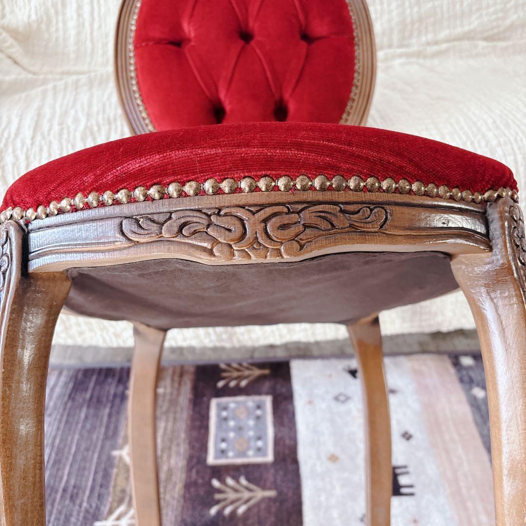 アンティーク調 猫脚チェア