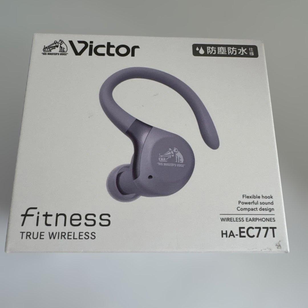 JVCケンウッド VictorHA-EC77T-Vワイヤレスイヤホン新品、♥