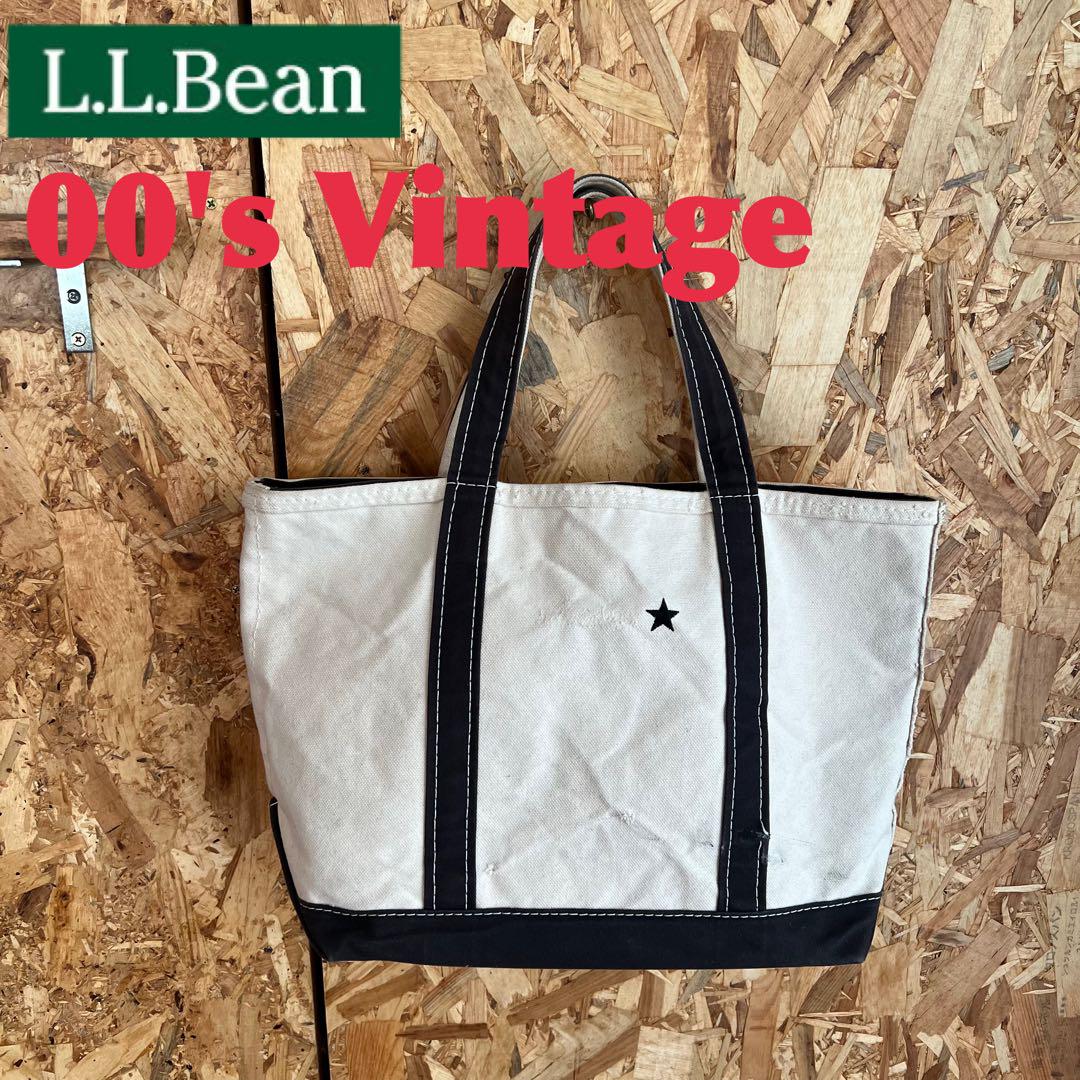 未使用 ネオビンテージ 90s エルエルビーン トートバッグ zip