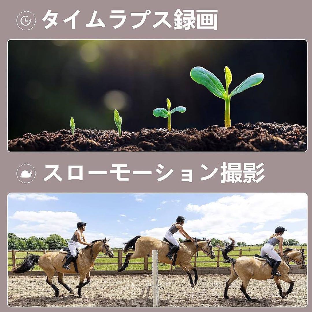 ビデオカメラ 4K 30FPS IRナイトビジョン付き 18Xデジタルズーム