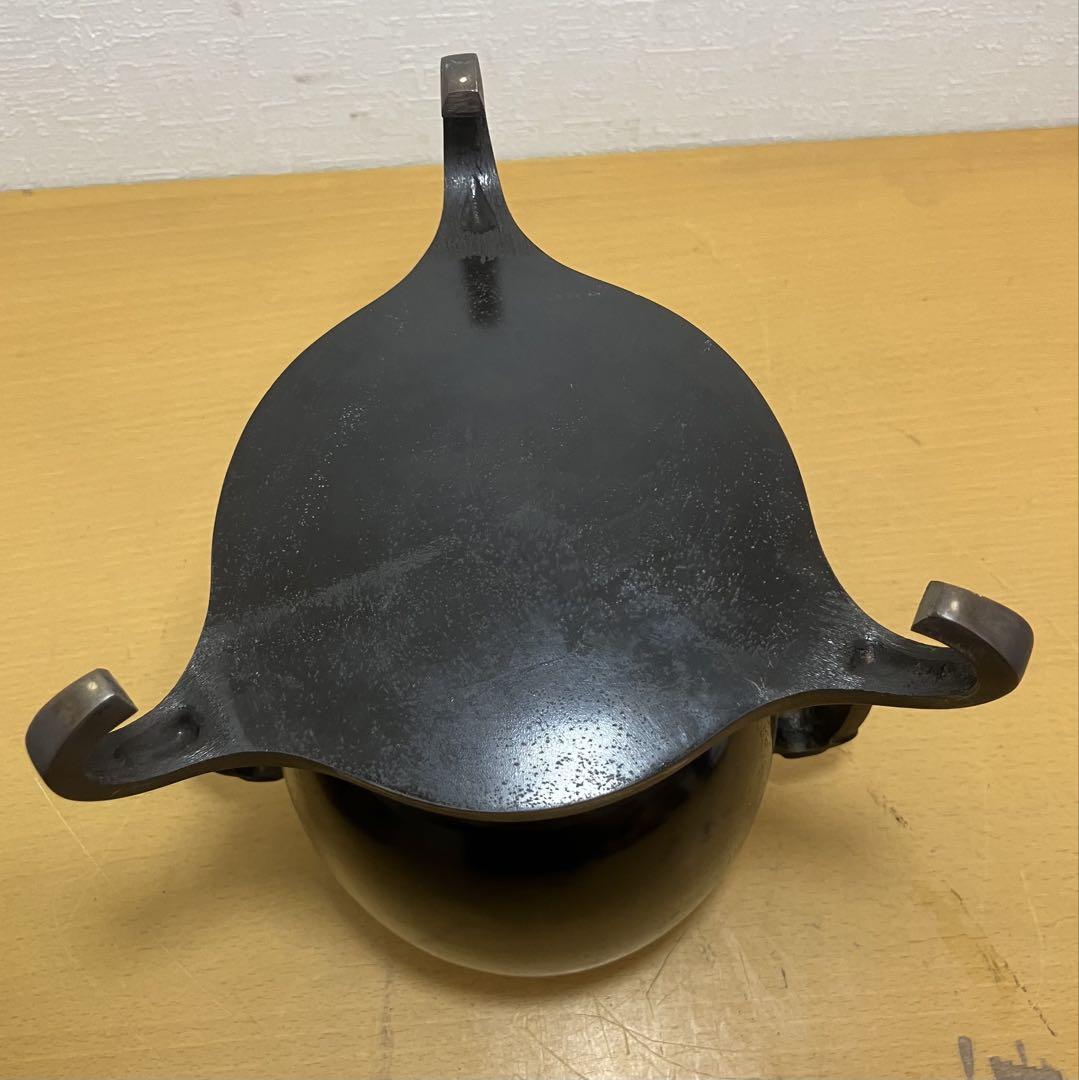 【花器】薄端　勝雲作　生花　金属製　華道　日本文化　コレクション　インテリア