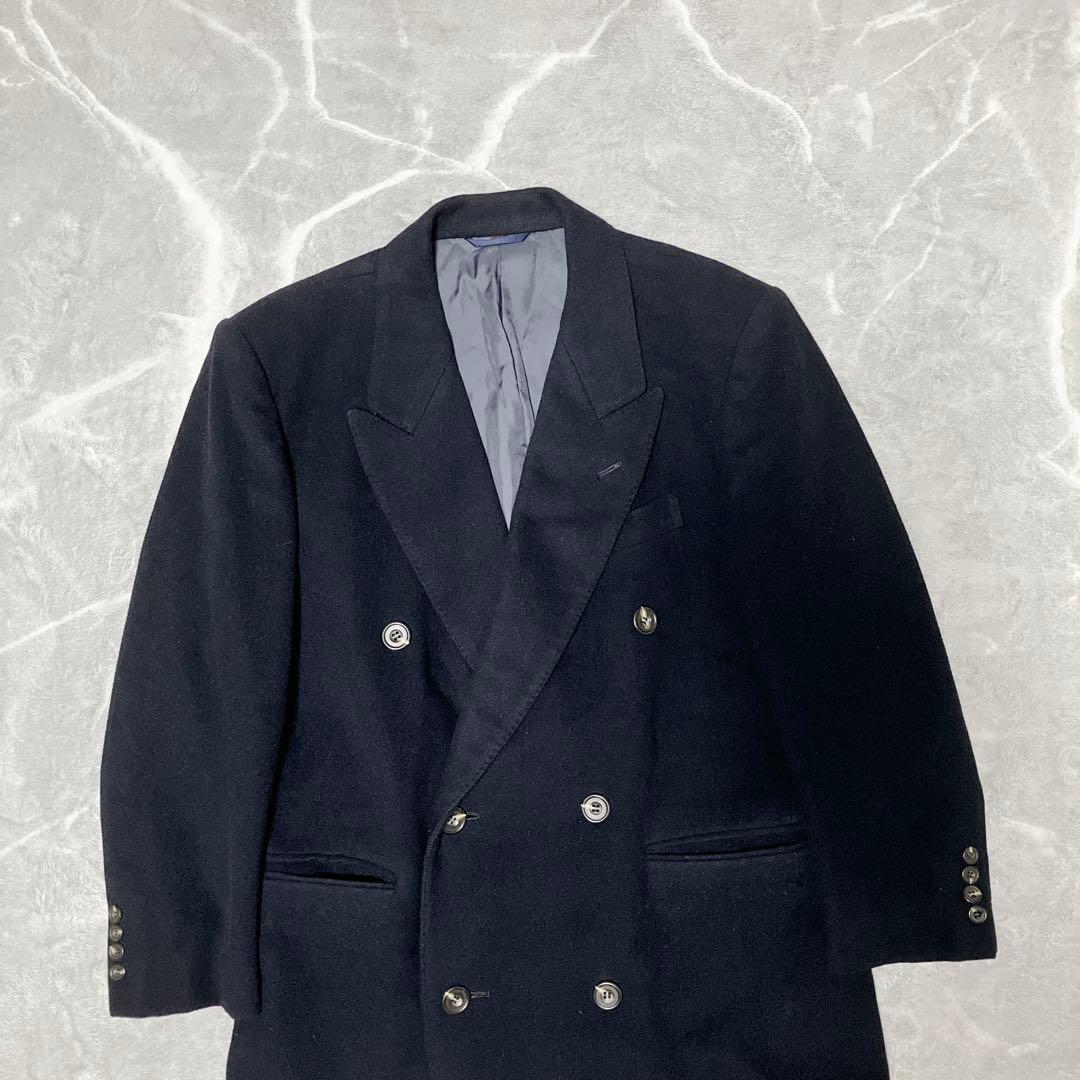 CHAPS RALPHLAURENT ダブルブレスト チェスターコート ネイビー CHAPS RALPHLAURENT ダブルブレスト チェスターコート ネイビー