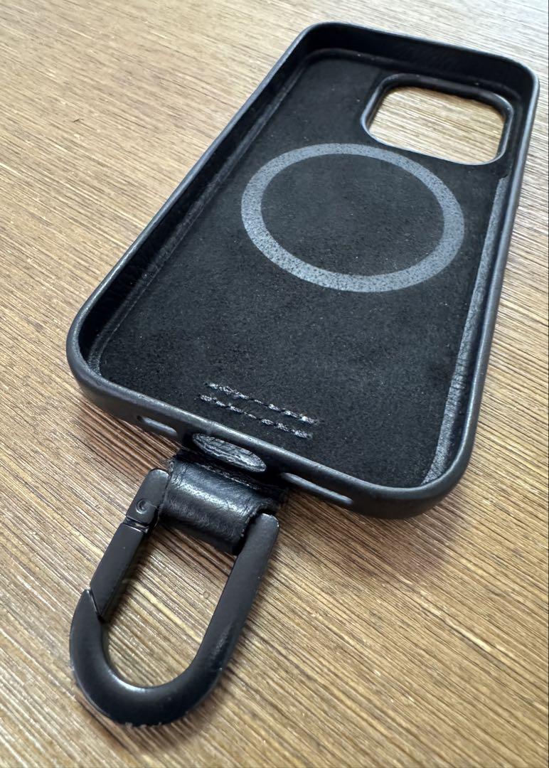 【objects.io】　iPhone15Pro ケース　BLACK