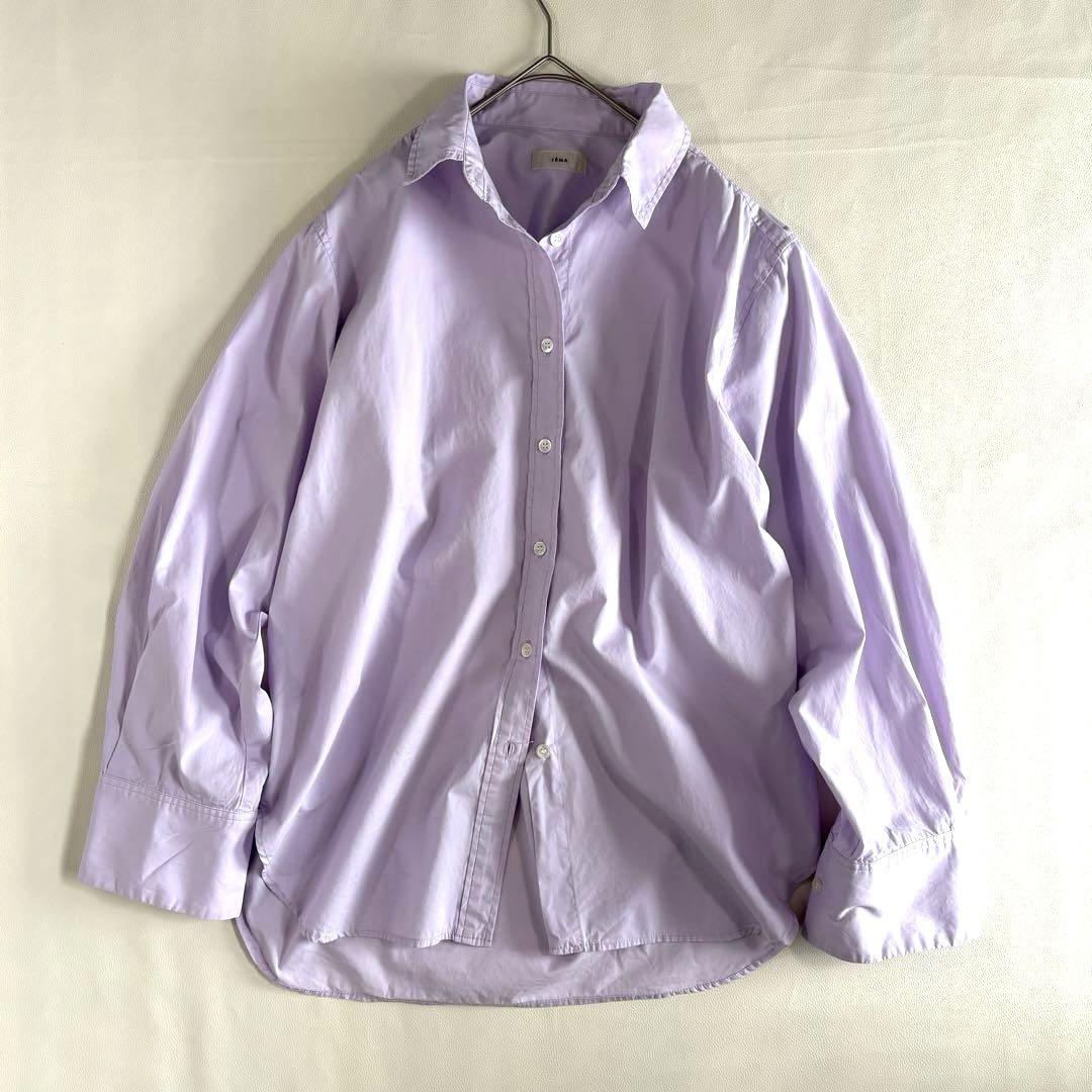 24SS IENA イエナ BASIC レギュラーカラーシャツ 長袖 F