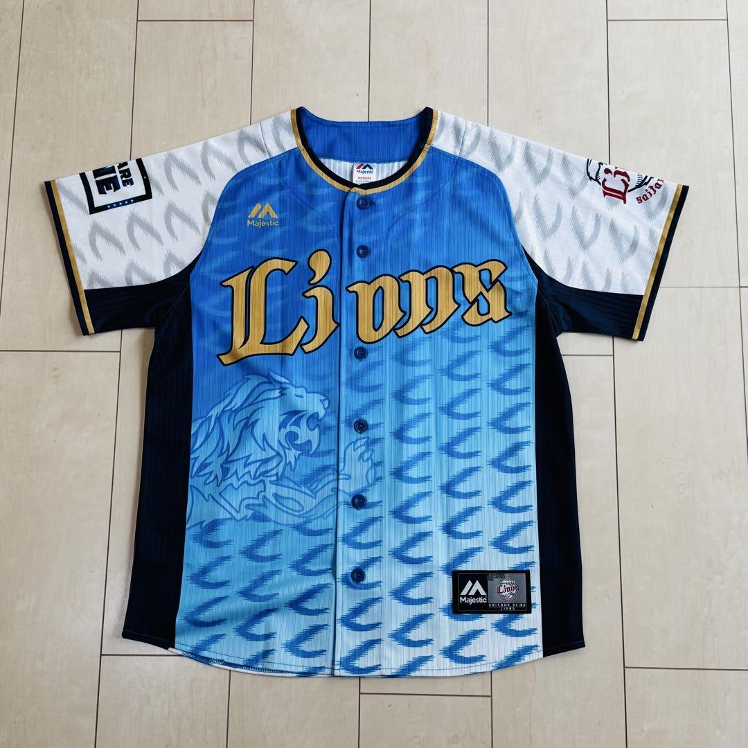 【新品】埼玉西武ライオンズフェスティバルズ　令王（レオ）ユニフォームM栗山巧選手