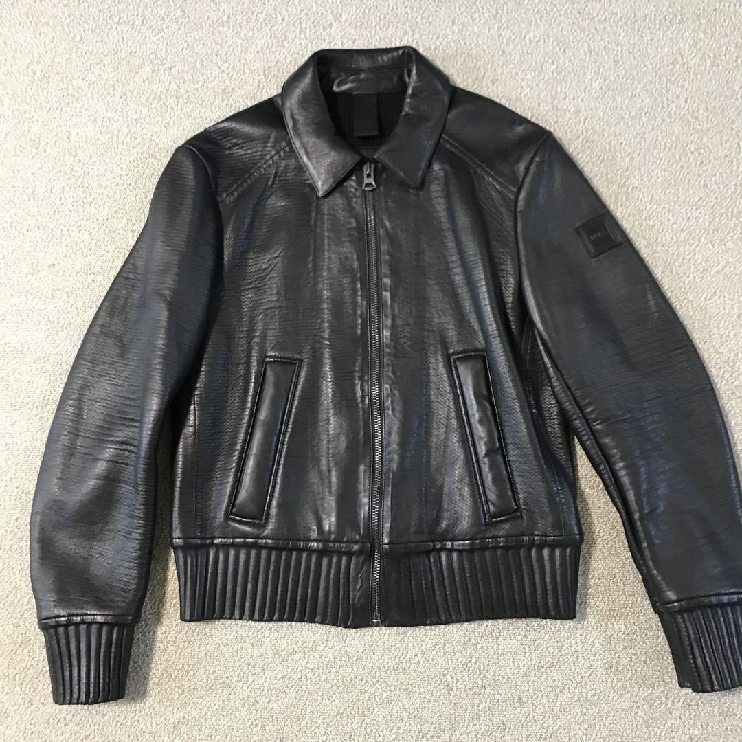 BOSS/HUGO BOSS ラムレザージャケット