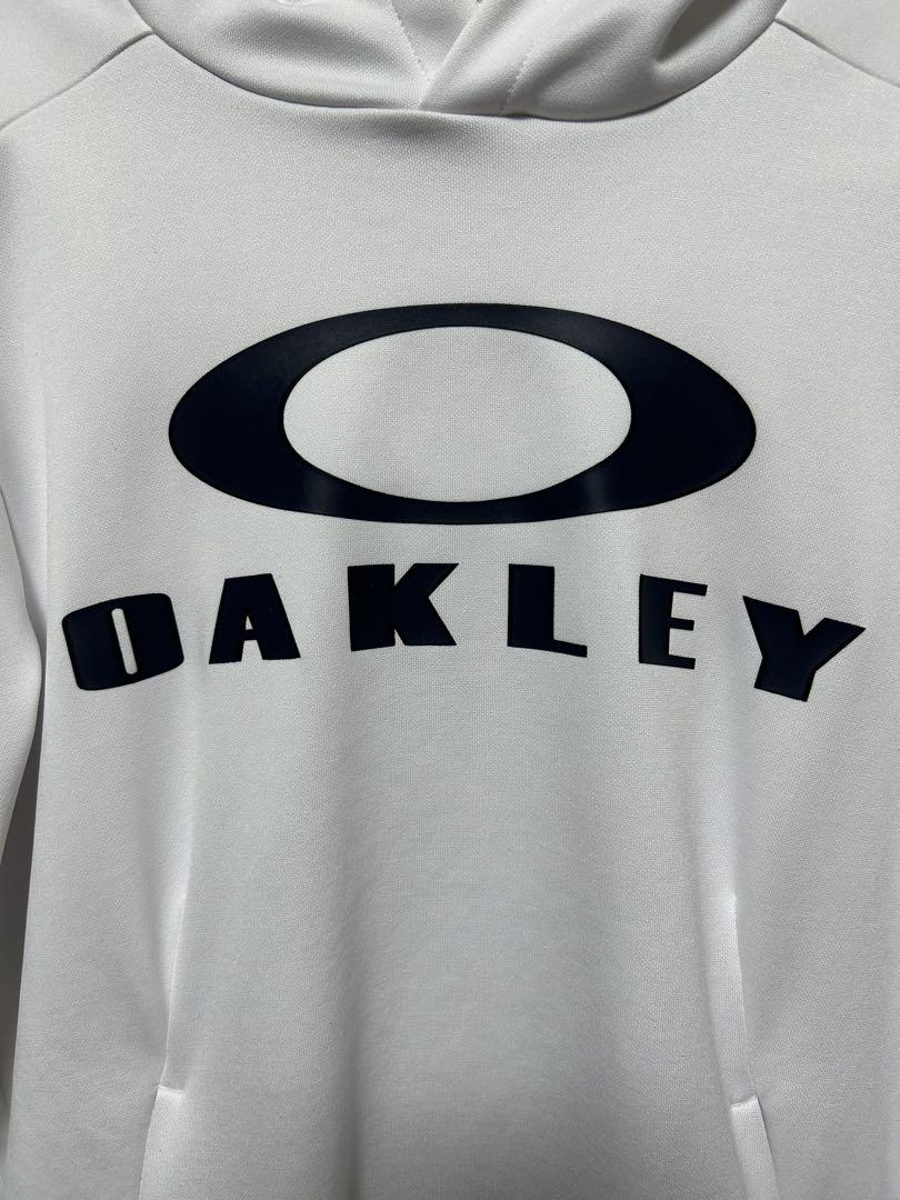OAKLEY ホワイト フード付きショートスリーブ - メルカリ