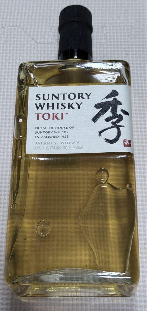 未開栓】SUNTORY サントリーウイスキー 季 (TOKI) 750ml - メルカリ