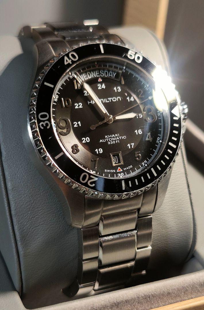 超激得大得価 2019年購入 完売品 ハミルトン スキューバ 75ask-m54815773015 新作日本製