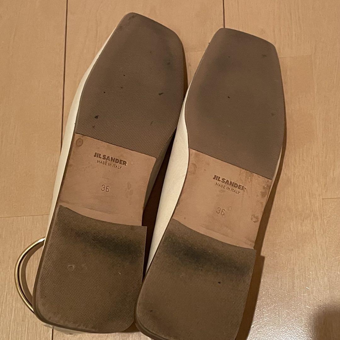 JIL SANDER バレリーナ　ジルサンダー　アンクレット　フラットシューズ