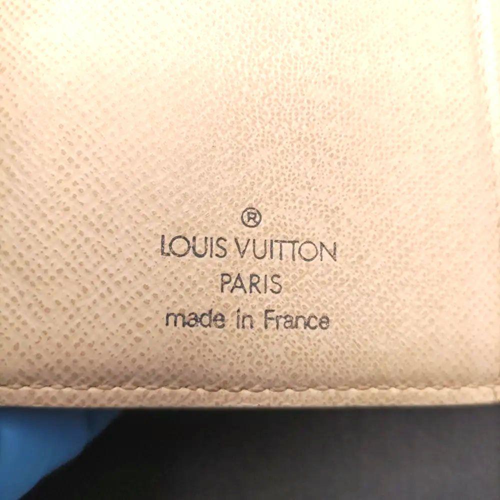 【美品】Louis Vuitton／ルイヴィトン　ダミエ 　ポルトフォイユ　財布