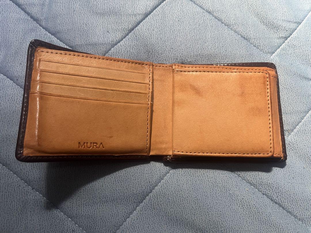 mura ミニ財布 ベジタブルタンニンレザー加工