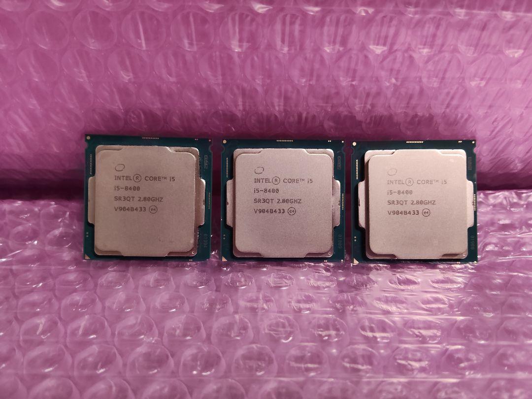 第8世代 CPU Core i5-8400×3 Windows起動確認済＃158