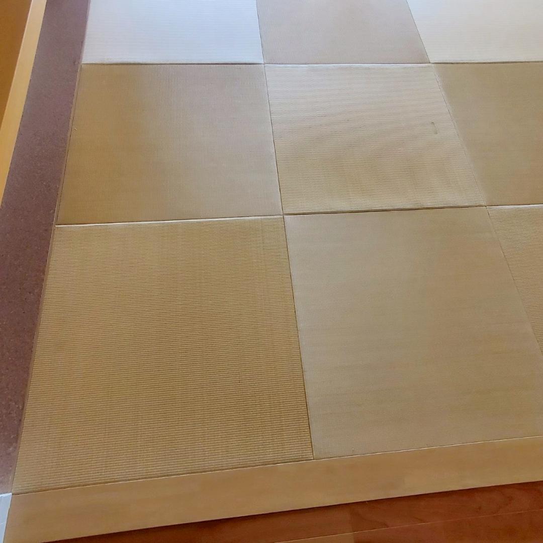 引取 モデルルーム展示品 琉球畳 9枚 畳み ユニット畳 和室やや傷や汚れあり HRDEVELOPMENT_JP