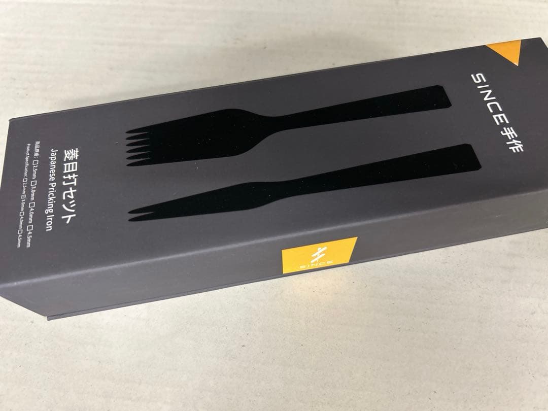 菱目打ち 3.0mm セット SINCE レザークラフト