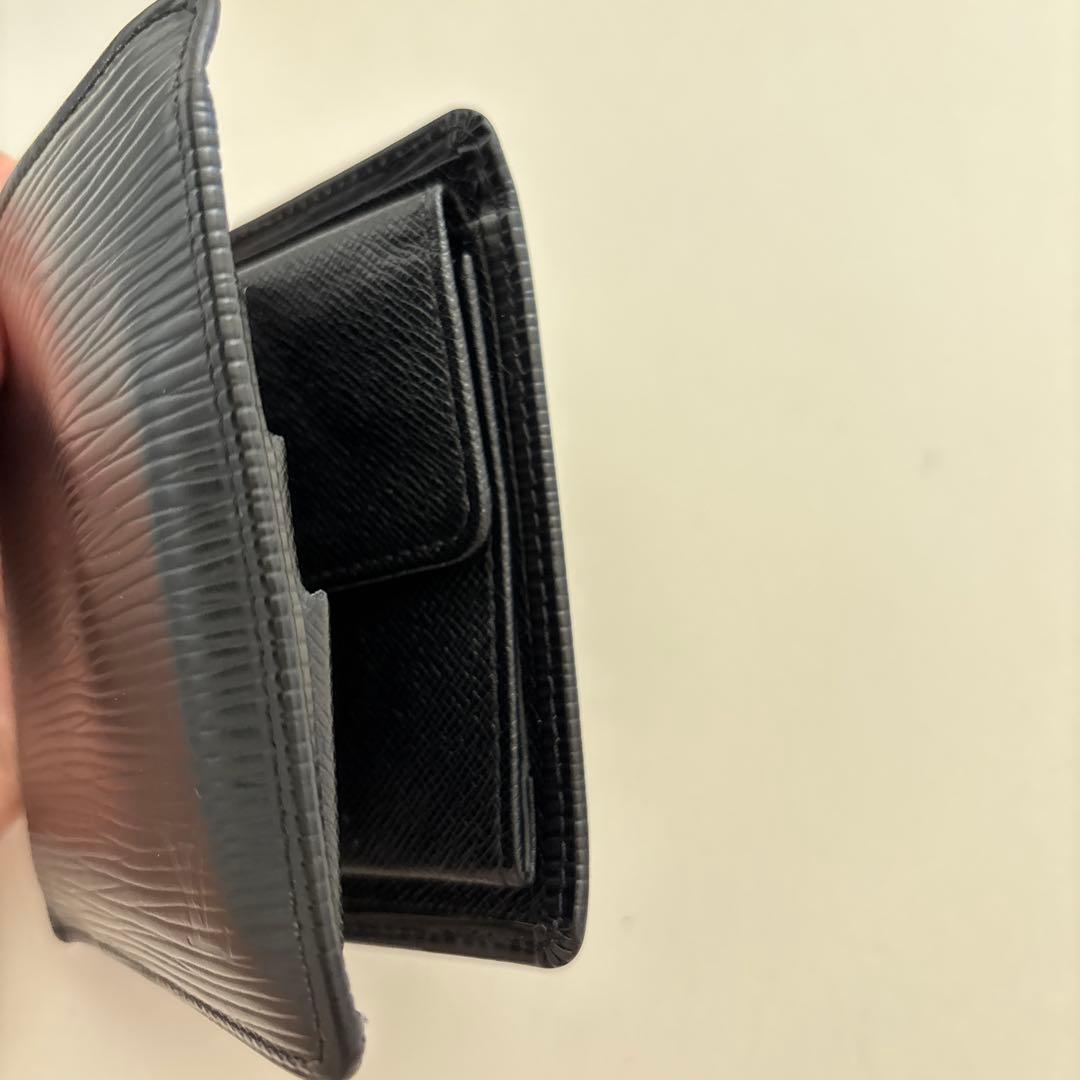 LOUIS VUITTON ポルト・ビエ・カルト・クレディ・モネ_エピ_BLK LOUIS VUITTON ポルト・ビエ・カルト・クレディ・モネ_エピ_BLK