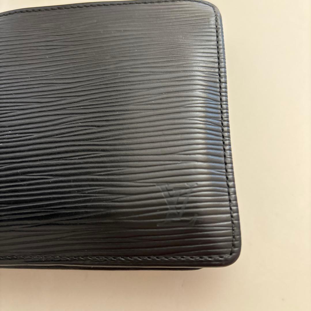 LOUIS VUITTON ポルト・ビエ・カルト・クレディ・モネ_エピ_BLK LOUIS VUITTON ポルト・ビエ・カルト・クレディ・モネ_エピ_BLK