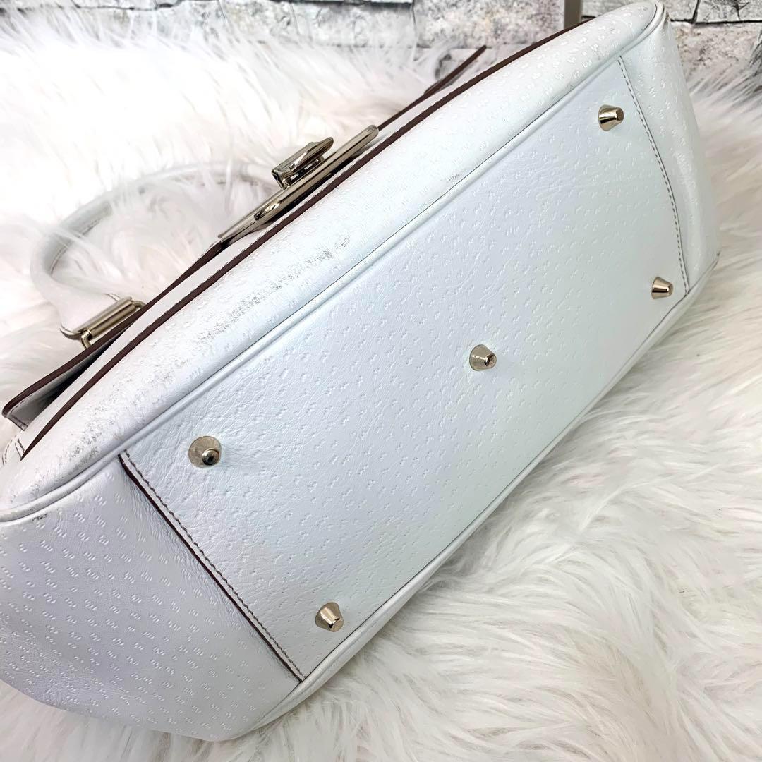 ANYA HINDMARCH アニヤハンドマーチ カーカリボンレザーハンドバッグ