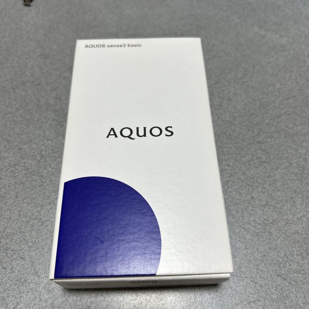 Sharp Aquos sense3 basic 32GB - シルバー - Simフリー - Au版
