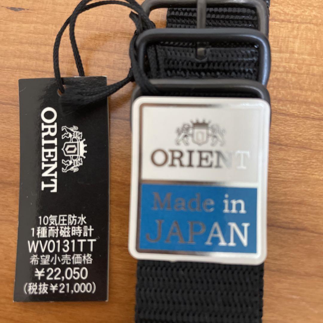 新品未使用　オリエント　クォーツ腕時計　WV0131TT  43mm 日本製