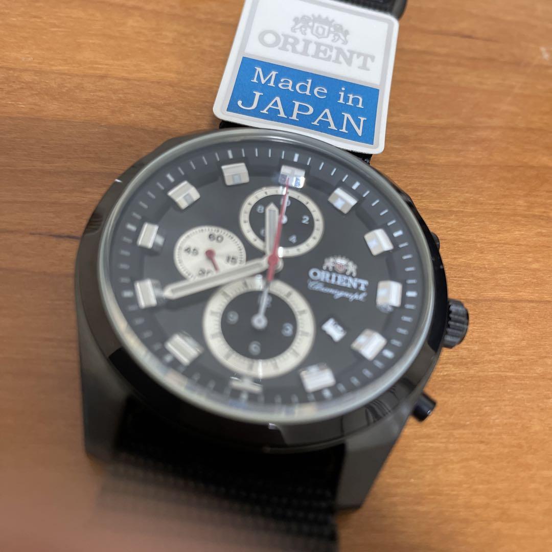 新品未使用　オリエント　クォーツ腕時計　WV0131TT  43mm 日本製