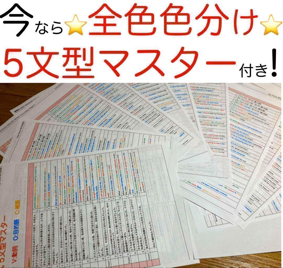 VEJ05352様　ニュートレジャー中学１２３年 中高生用 英語教科書『NEW TREASURE』 - Z会の本