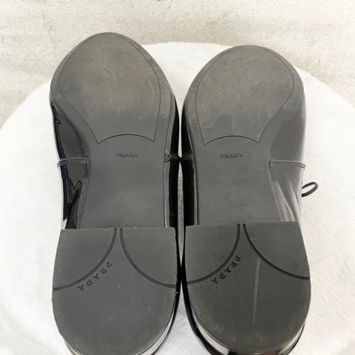 美品】プラダ PRADA ローファー オックスフォード ブラック | painel
