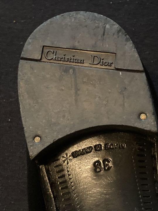 Christian Dior PARIS VINTAGE パテントローファー ドレス/ビジネス 国産・送料無料