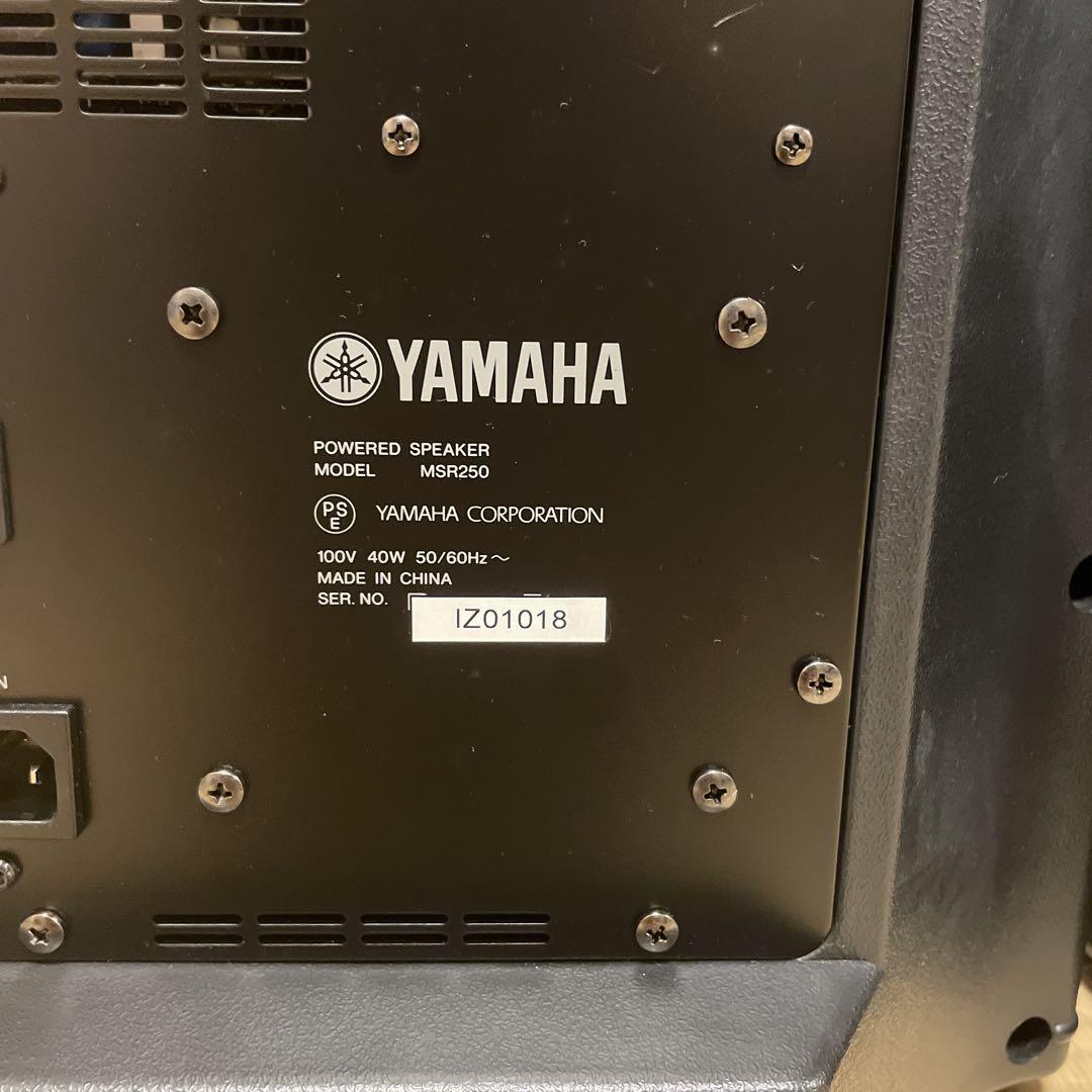 ヤマハ、SRパワードスピーカー「MSR250」 - 価格.com