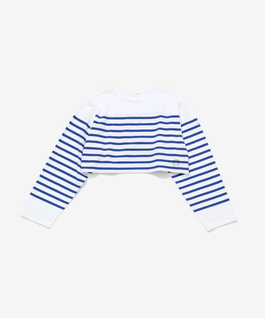 トップス biotop ORCIVAL basque shirt cropped