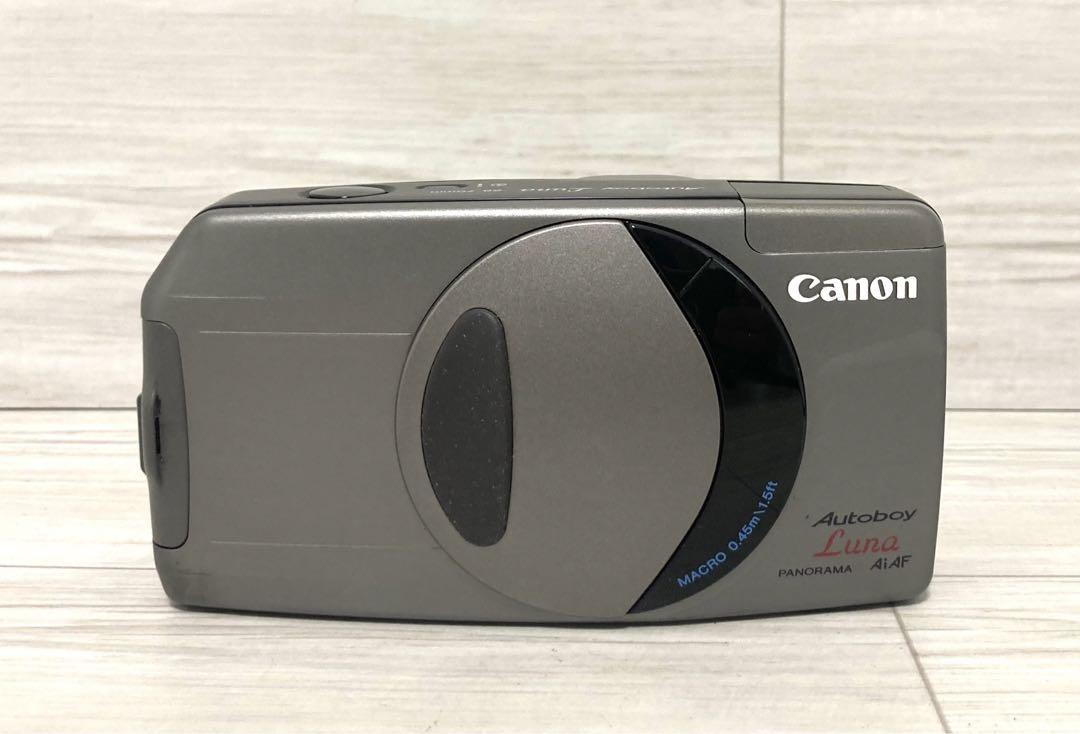 『動作確認済み』Canon Autoboy Lunaコンパクトフィルムカメラ