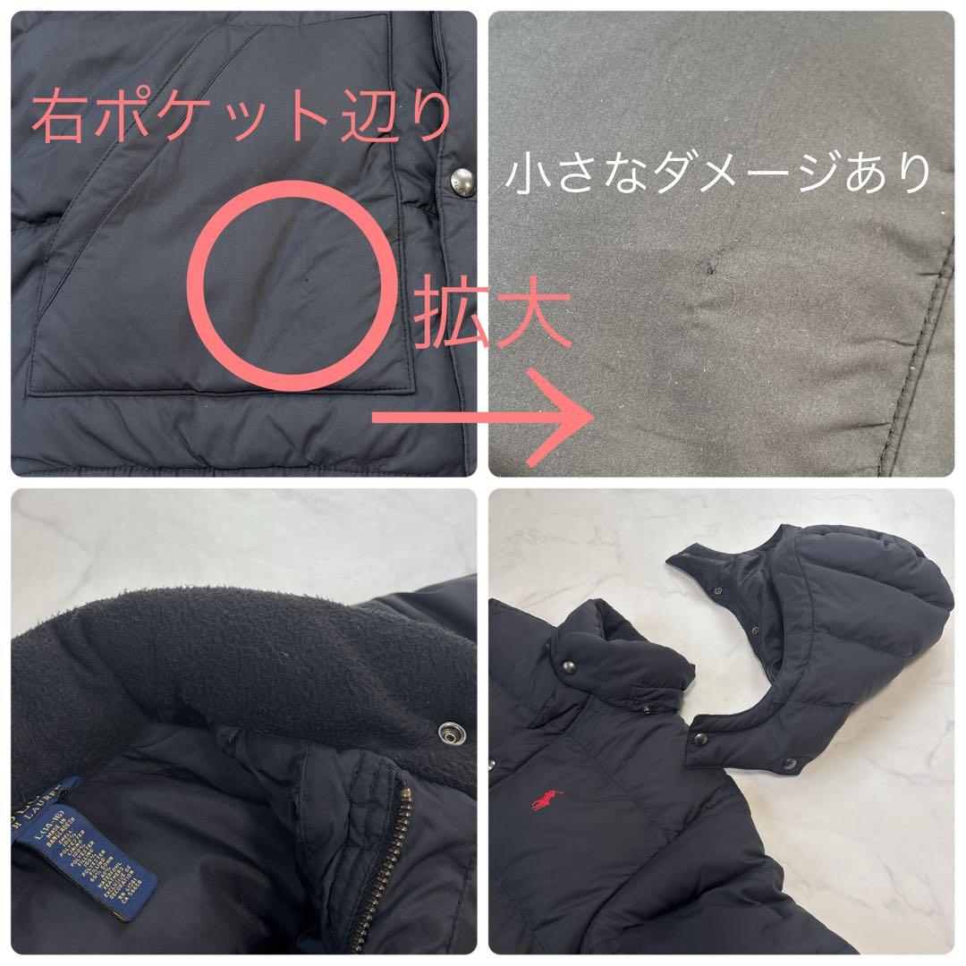 POLO RALPH LAUREN ダウンジャケット フード ホース 刺繍 L POLO RALPH LAUREN ダウンジャケット フード ホース 刺繍 L