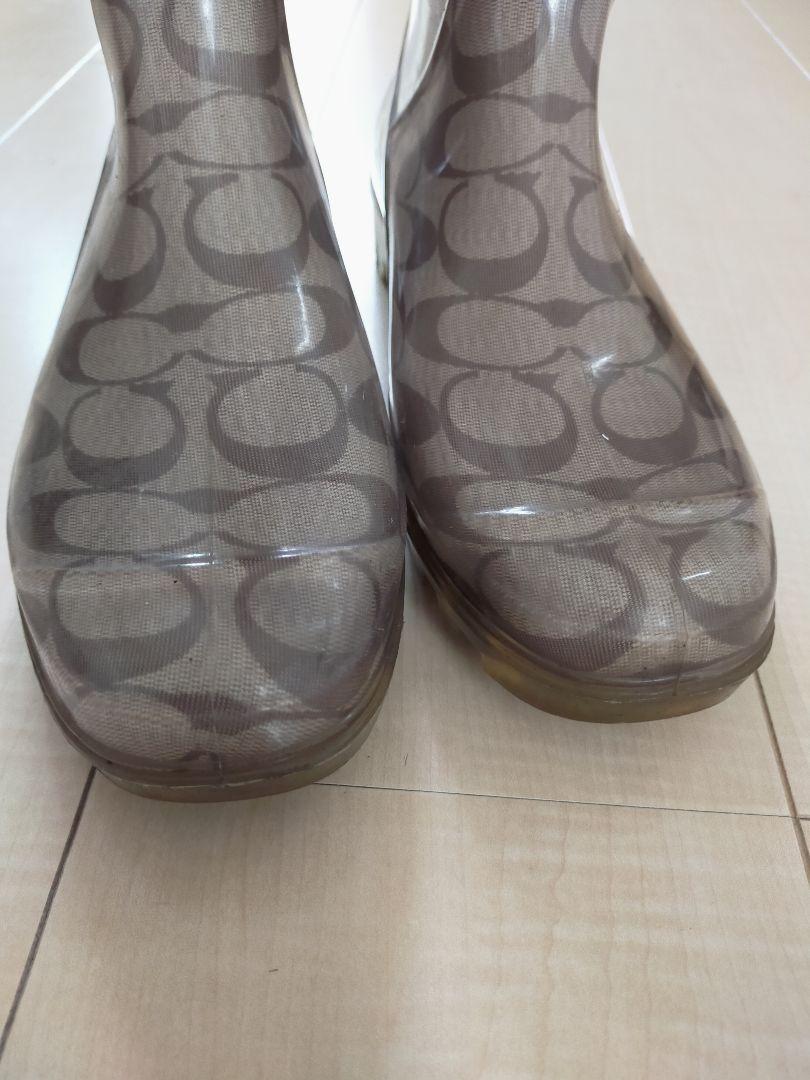 COACH☆レインブーツ☆26センチ