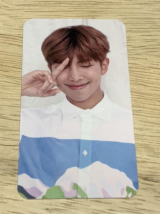 BTS 公式 ナムジュン RM 会場限定 FC会員限定トレカ BTS 公式 ナムジュン RM 会場限定 FC会員限定トレカ
