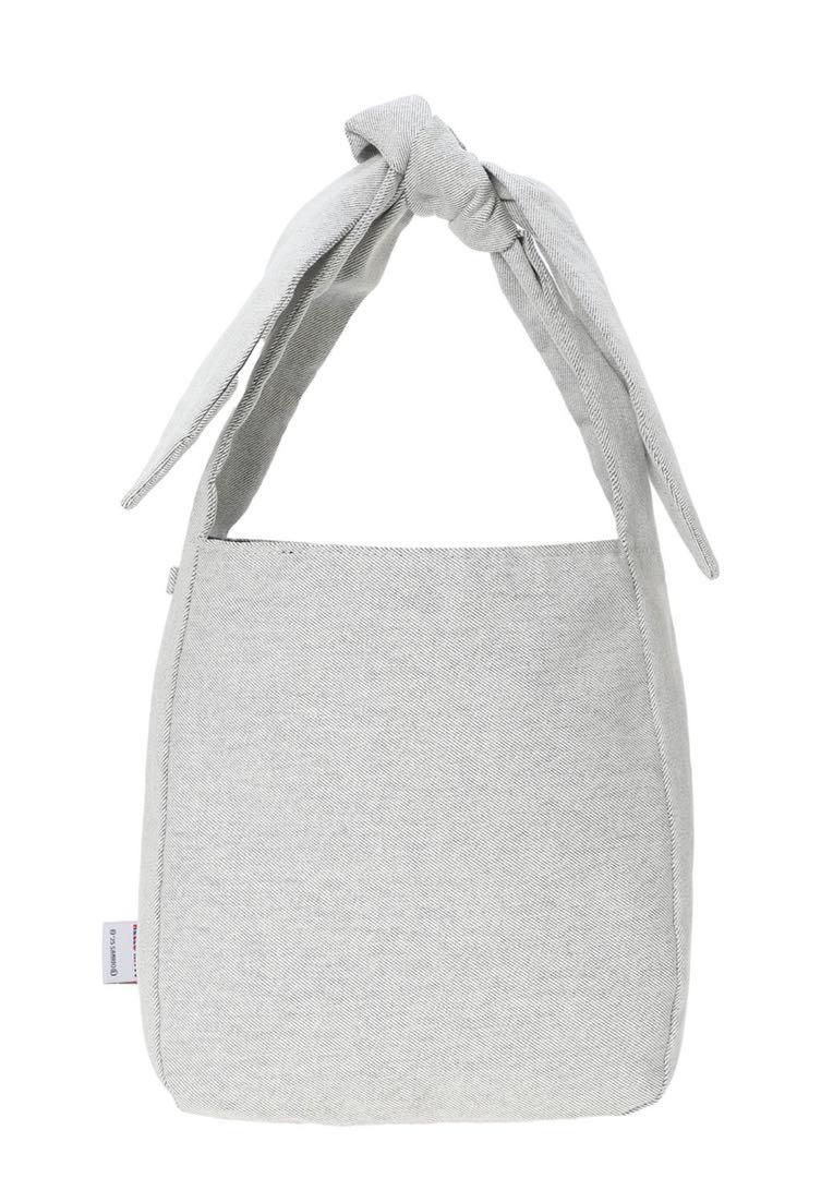 バッグ SanrioxALEXIA STAM Ribbon Tote Bag White