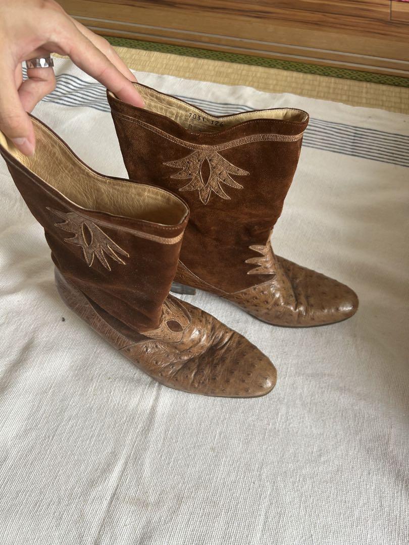 mauri ウエスタンブーツ 8.5 M vintage トニーラマ