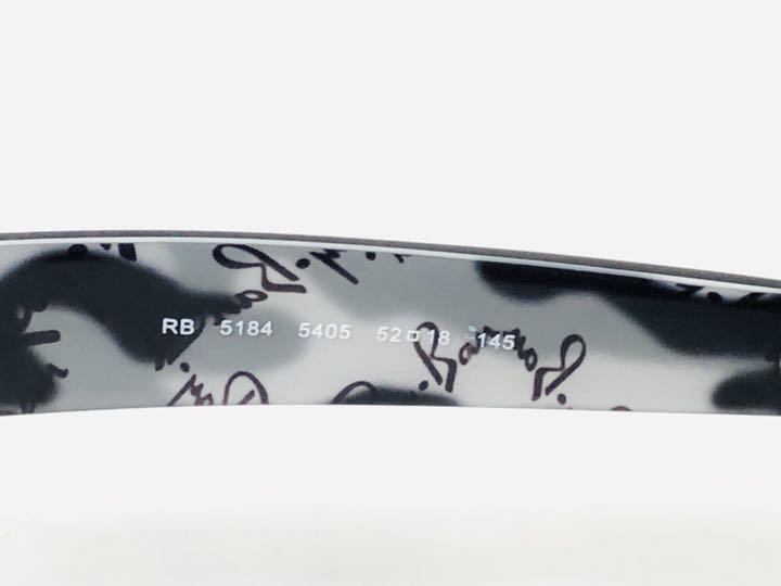 正規品 Ray Ban レイバン ウェリントン ブラック メガネ 美品 H662
