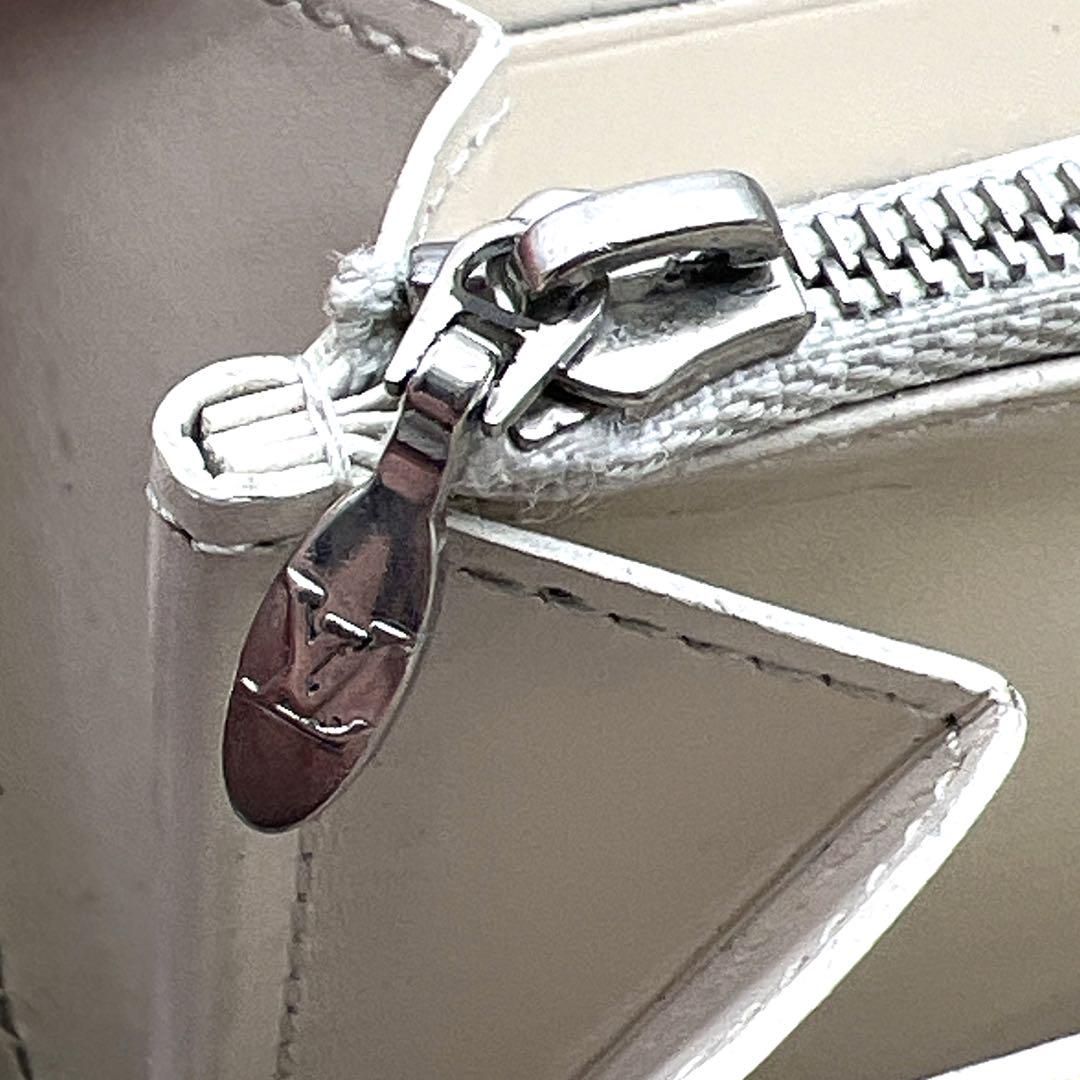 LOUIS VUITTON イエロー 長財布　ダミエ　ラウンドファスナー