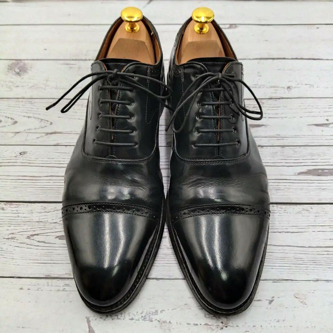 【国内正規品】 113R 革靴 25.5 リーガル REGAL 黒 冠婚葬祭 ストレートチップ 靴
